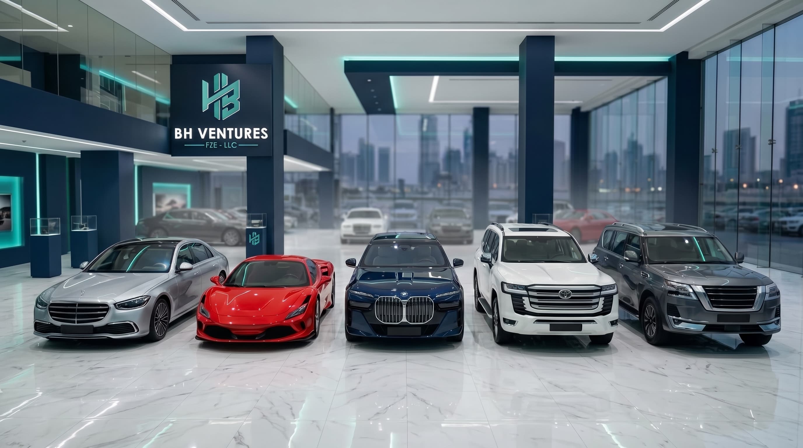 New Automobile Trading For Export (Outside UAE)
