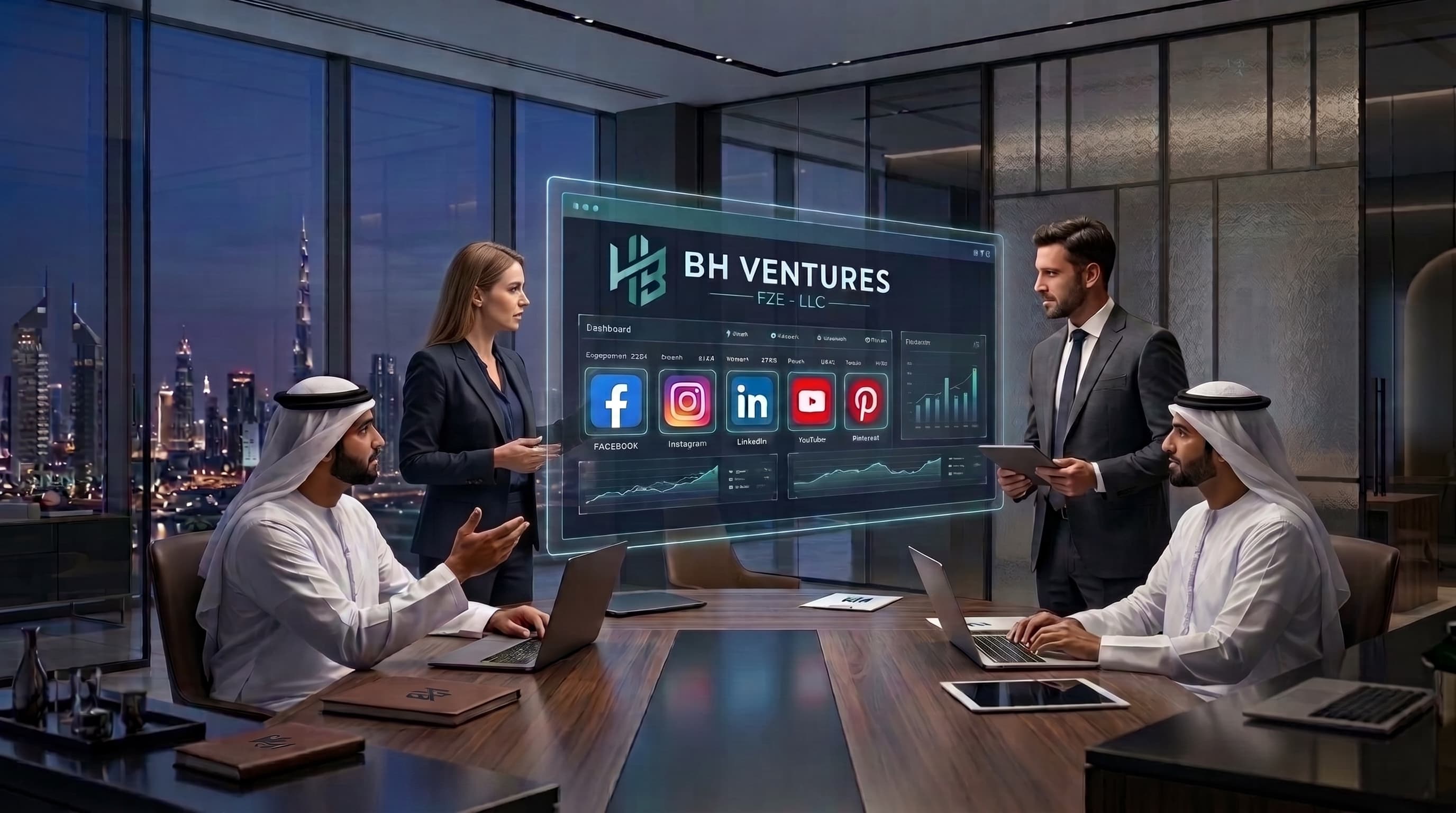 Marketing Services Via Social Media